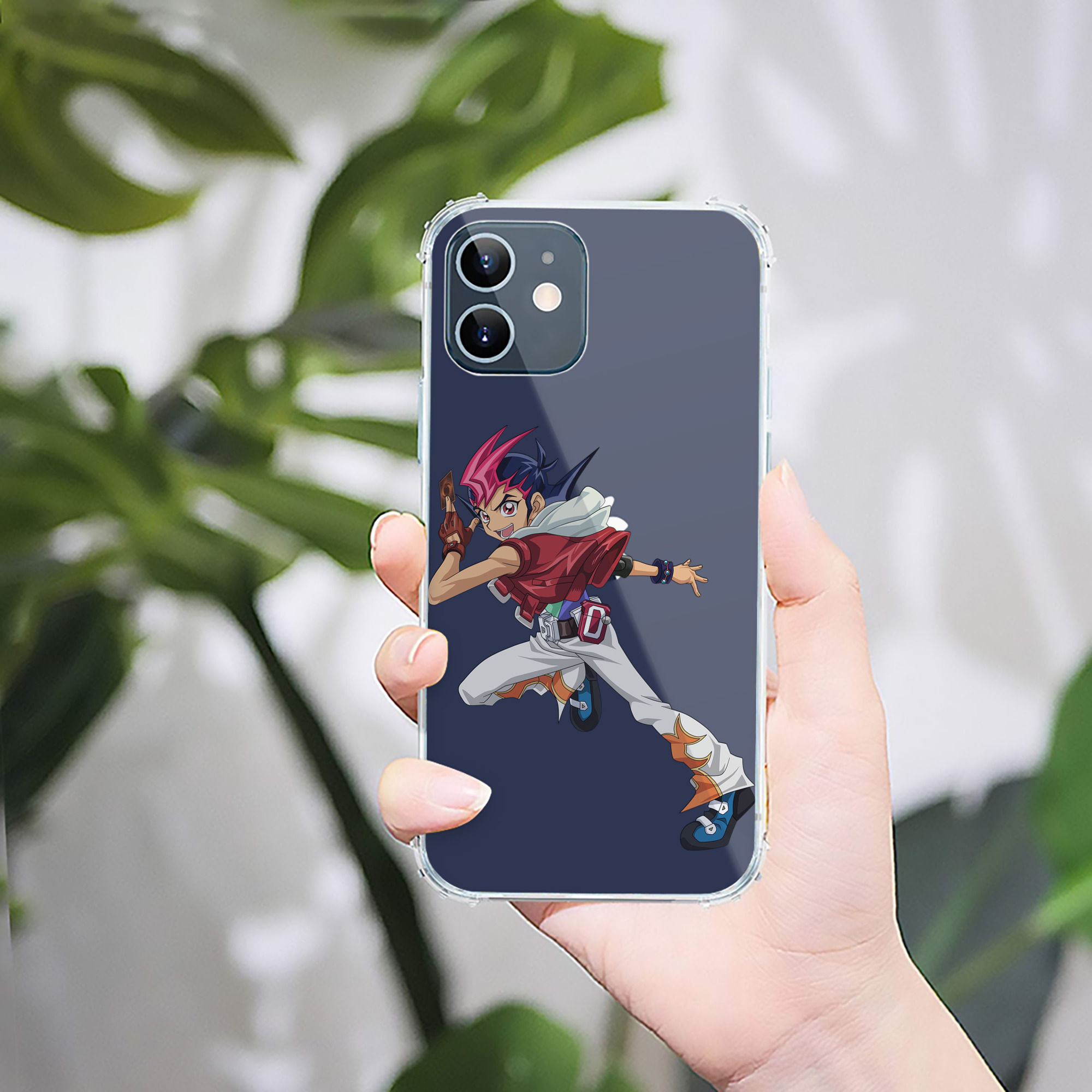 （画像用） 遊☆戯☆王 Yu-Gi-Oh! 【iPhone 12シリーズ対応】透明スマホケース（クリアソフトケース）